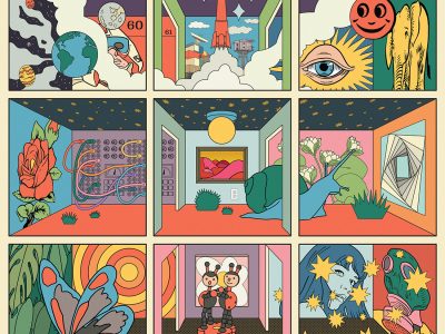 STRFKR album cover for Future Past Life