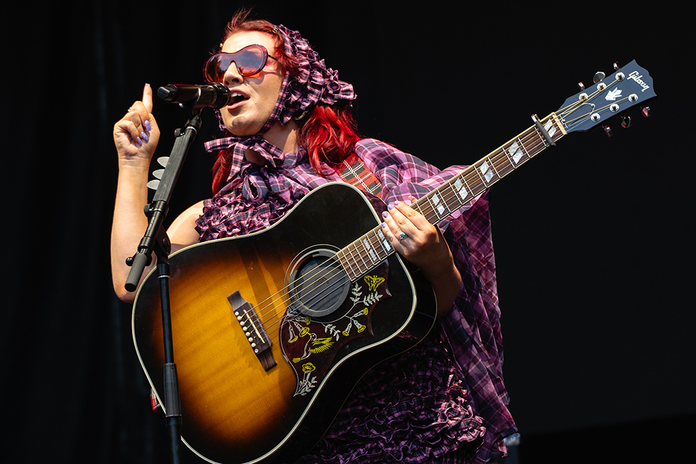 CMAT performs for Lollapalooza on July 30, 2026 at the Airbnb stage. Images by James Hoeck.